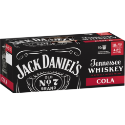 Photo of Jack Daniel's & Cola 10 Pack 375ml 375ml