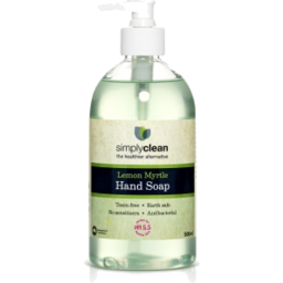 Photo of Simply Clean Lemon & Myrtle Hand Soap Liquid 500ml