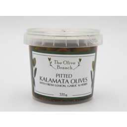 Photo of THE OLIVE BRANCH Kalamata Pitted Lemon Garlic Herb