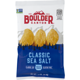 Photo of Boulder Chips Classic Sea Salt 142g