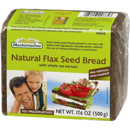 Photo of Mestemacher Flax Seed Brd 500g