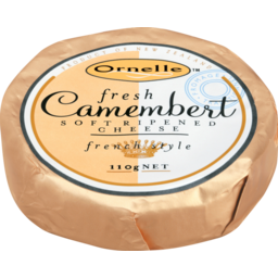 Photo of Ornelle Cheese Camembert Single Cream 110g