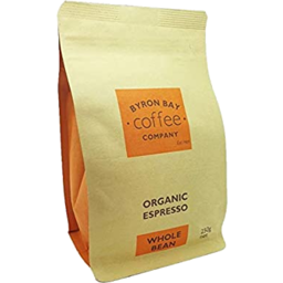 Photo of Byron Bay Coffee Organic Espresso Whole Beans