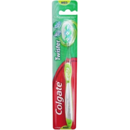 Photo of Colgate Toothbrush Twister Adult Medium 1pk