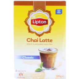 Photo of Lipton Chai Latte Instant Tea Original 8 Sachets 