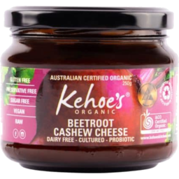 Photo of KEHOES Org Beetroot Cashew Cheese