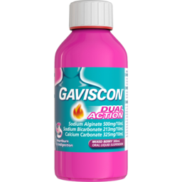 Photo of Gaviscon Dual Action Mixed Berry Indigestion & Heartburn Relief Liquid