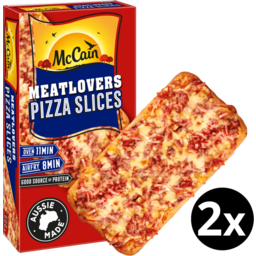 Photo of McCain Pizza Slices Meatlovers