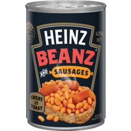 Photo of Heinz Baked Beanz & Sausages 420g