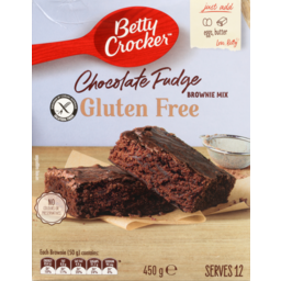 Photo of Betty Crocker Chocolate Fudge Brownie Mix Gluten Free 450g