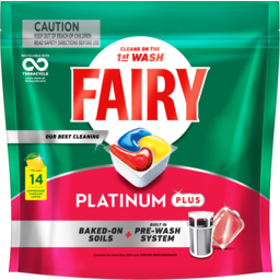 Photo of Fairy Platinum Plus Expert All In One Automatic Dishwasher Tablets 14