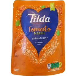 Photo of Tilda Basmati Rice Tomato & Basil 250g