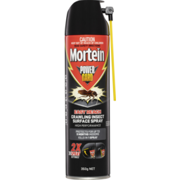 Photo of Mortein Powergard Easy Reach Crawling Insect Surface Spray 350g 350g