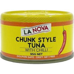 Photo of La Nova Tuna Chunk Style With Chilli 95g