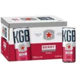 Photo of Kgb Berry 7%12 Pk250mlcans