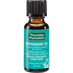 Photo of Thursday Plantation Peppermint Oil Headache Relief 25ml