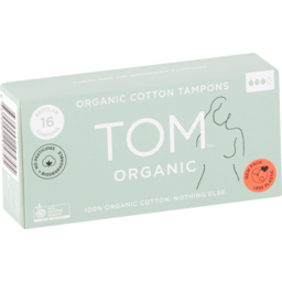 Photo of Tom Tampons Regular Organic