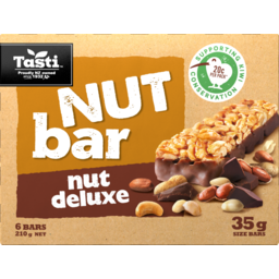Photo of Tasti Nut Bar Deluxe 6 Pack