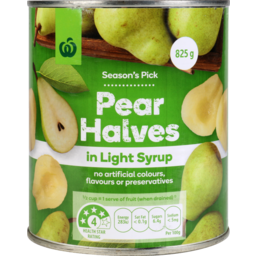 Photo of WW Pears In Syrup 825g
