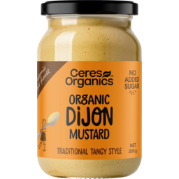 Photo of Ceres Organics Traditional Tangy Style Dijon Mustard 200g