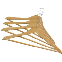 Photo of Ambry Wooden Hangers 5 Pack