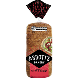 Photo of Abbott's Bakery Harvest Seeds & Grains Bread 750gm