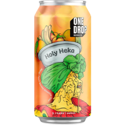 Photo of One Drop Brewing Holy Heka Mango Peach Banana Smoothie Sour