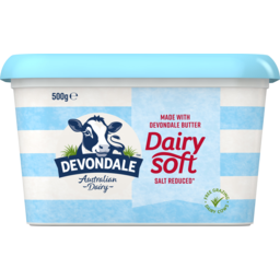 Photo of Devondale Dairy Soft Spread Salt Reduced Tub 500g