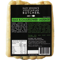 Photo of Suzy Spoon Sausage Kale Cauliflower 370g