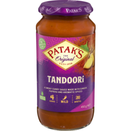Photo of Pataks Simmer Sauce Tandoori 450gm