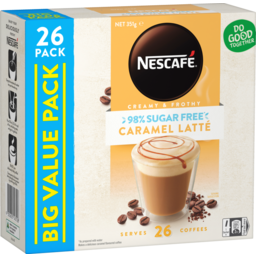 Photo of  Nescafe 98% Sugar Free Caramel Latte Serves 26g