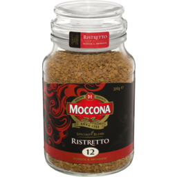 Photo of Moccona Ristretto Specialty Blend Instant Freeze Dried Coffee Jar 200g