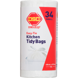 Photo of Oso Kitchen Tidy Bags Easy Tie Small 34 Pack