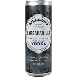 Photo of Billson's Sarsaparilla Vodka Can
