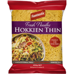 Photo of Fresh Hokkien Noodles Thin 450g 