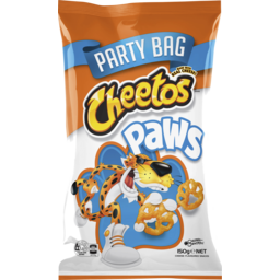 Photo of Cheetos Paws Party Bag Cheese Flavoured 150g 150g