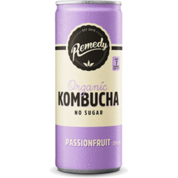 Photo of Remedy Kombucha Passionfruit 250ml