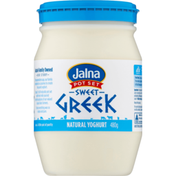 Photo of Jalna Natural Pot Set Sweet & Creamy Greek Yoghurt 480g