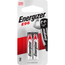 Photo of Energizer E96 1.5v Alkaline Batteries 2 Pack