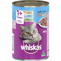 Photo of Whiskas Oh So Fishy With Sardines & Tuna Loaf Style 400g