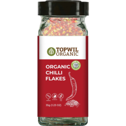Photo of Topwill Organic Chilli Flakes 35g