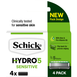 Photo of Schick Hydro 5 Sense Comfort Refill 4 Pack
