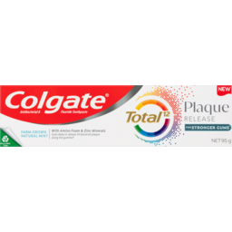 Photo of Colgate Total Plaque Release Farm Grown Natural Mint Toothpaste 95g