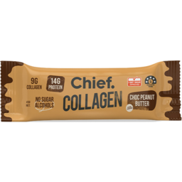 Photo of Chief Bar Collagen Peanut Butter 45g