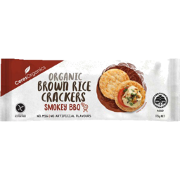 Photo of Ceres Organics Smokey BBQ Brown Rice Crackers 115g