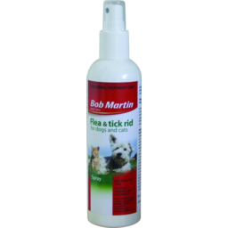 Photo of Bob Martin Flea & Tick Rid Spray For Dogs Cats Puppies & Kittens 250ml