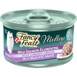Photo of Purina Fancy Feast Elegant Medleys Florentine Petcare Salmon 85g