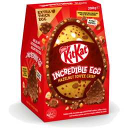 Photo of Nestle Kitkat Incredible Egg Hazelnut Toffee