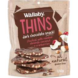 Photo of Wallaby - Dark Chocolate Almond Coconut & Cranberry