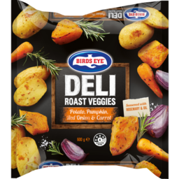 Photo of Birds Eye Deli Roast Vegeies Potato, Pumpkin, Red Onion And Carrot Seaoned With Rosemary & Oil 600g